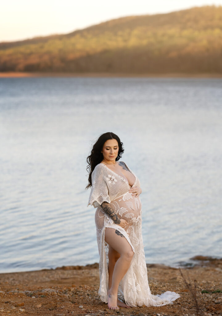 Take your maternity sessions into mother nature by shooting at the beach, park, or field.